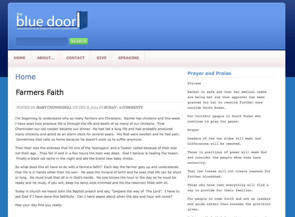 The Blue Door Mission