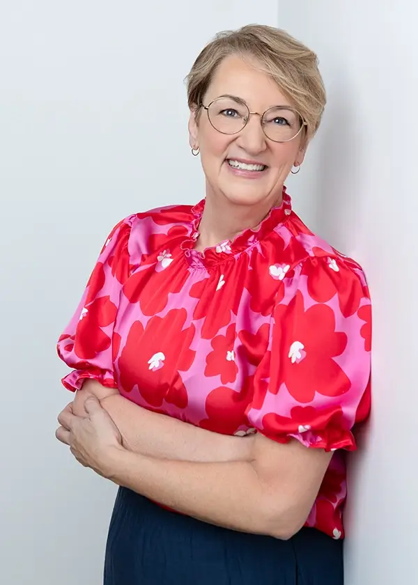MarciaKing-Standing Marcia King, CEO of Simple M Solutions